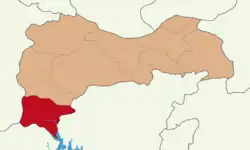 موقعیت کمالیه (ارزنجان) در نقشه