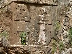 دومین نقش برجسته در اشکفت سلمان