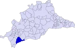 Location of Estepona