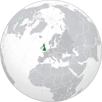 موقعیت بریتانیاBritannia