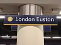 Station signage