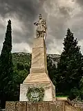 Statue of Kolokotronis at Dervenakia
