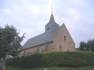 The church of Mont-Saint-Jean