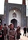 فرح پهلوی در مسجد جامع سبزوار، ۱۳۵۳/۹/۹