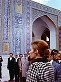 فرح پهلوی در مسجد جامع سبزوار