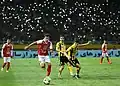 تصویری از هماوردی در ورزشگاه نقش جهان اصفهان در دوره هفدهم لیگ برتر