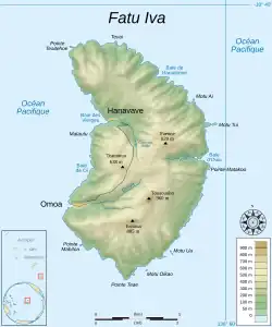 نقشه ناهمواری‌ها