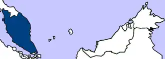 موقعیت مالزی