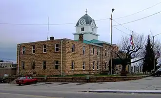 Fentress County Courthouse in Jamestown