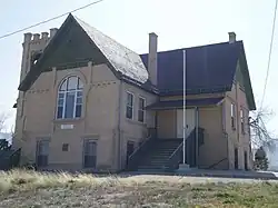 Originally a پرسبیتری school, this Ferron landmark has been home to American Legion Post 42 since 1942.
