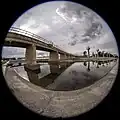 عکاسی با لنز چشم ماهی با دوربین فول فریم کانن ۶ دی، از پروژه مونوریل قم