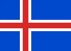 پرچم Iceland