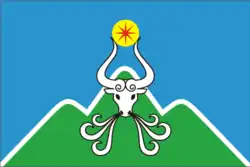 پرچم Oymyakonsky District