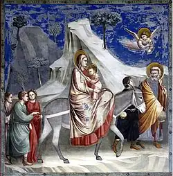 فرار به مصر, Arena Chapel (ح. ۱۳۰۵)