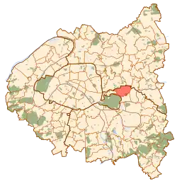 پاریس and inner ring departments