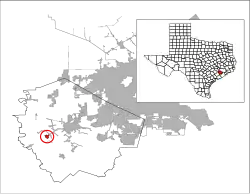موقعیت Beasley, Texas