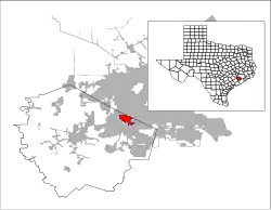 موقعیت Stafford, Texas