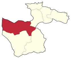 موقعیت در شهرستان