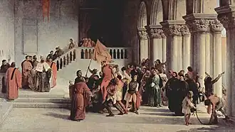 Release of Vittor Pisani from the dungeon (۱۸۴۰)Villa Carlotta, Tremezzo