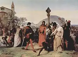 Sicilian Vespers, Scene 3 (۱۸۴۶)Galleria Nazionale d'Arte Moderna, Rome