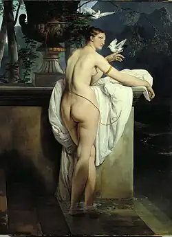 The Ballerina Carlotta Chabert as ناهید (سیاره) (۱۸۳۰)Museo di Arte Moderna e Contemporanea di Trento e Rovereto, Trento