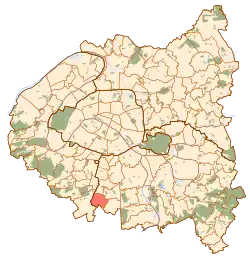 پاریس and inner ring departments