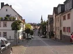 Part of the 'Hugenottenstraße in Friedrichsdorf,
