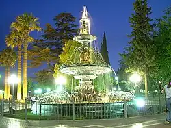 Fountain of principal square