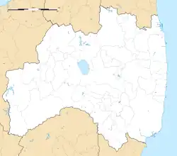 ورزشگاه فوکوشیما آزوما در Fukushima Prefecture واقع شده