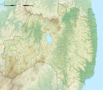 معبد ریوزن در Fukushima Prefecture واقع شده