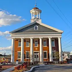 Fulton County Courthouse in McConnellsburg