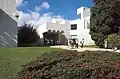 Fundació Joan Miró and entrance way gardens
