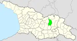 موقعیت Akhalgori Municipality