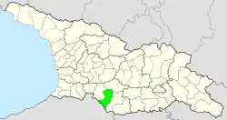 جایگاه در نقشه گرجستان