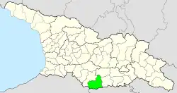 جایگاه در نقشه گرجستان