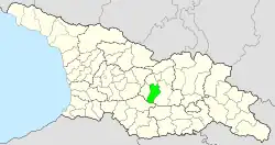 جایگاه در نقشه گرجستان