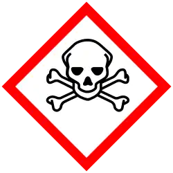 The skull-and-crossbones pictogram in the Globally Harmonized System of Classification and Labelling of Chemicals (GHS)