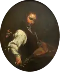 Woman with Pandurina