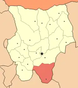 موقعیت غالشار در نقشه
