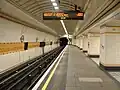 Eastbound platform