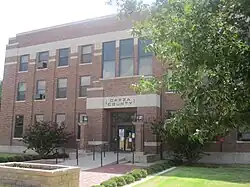 Garza County Courthouse in Post