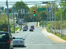 US 321 S in Downtown Gastonia