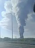 آتش سوزی بزرگ در گدرا