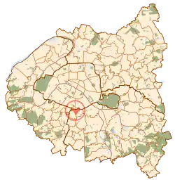 پاریس and inner ring departments