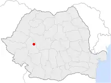 Location of Geoagiu