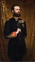 پرترهٔ نقاشی کارل یکم. پادشاه رومانی