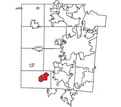 Location within شهرستان مونتگومری، اوهایو