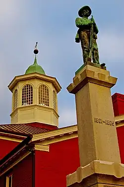 Giles County Courthouse in Pearisburg, Virginia