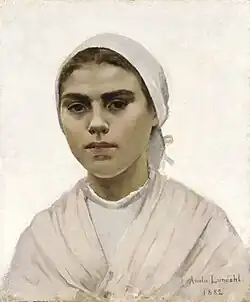 سر یک دختر ۱۸۸۲