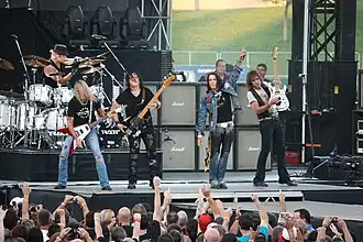 Ratt performing in 2010.